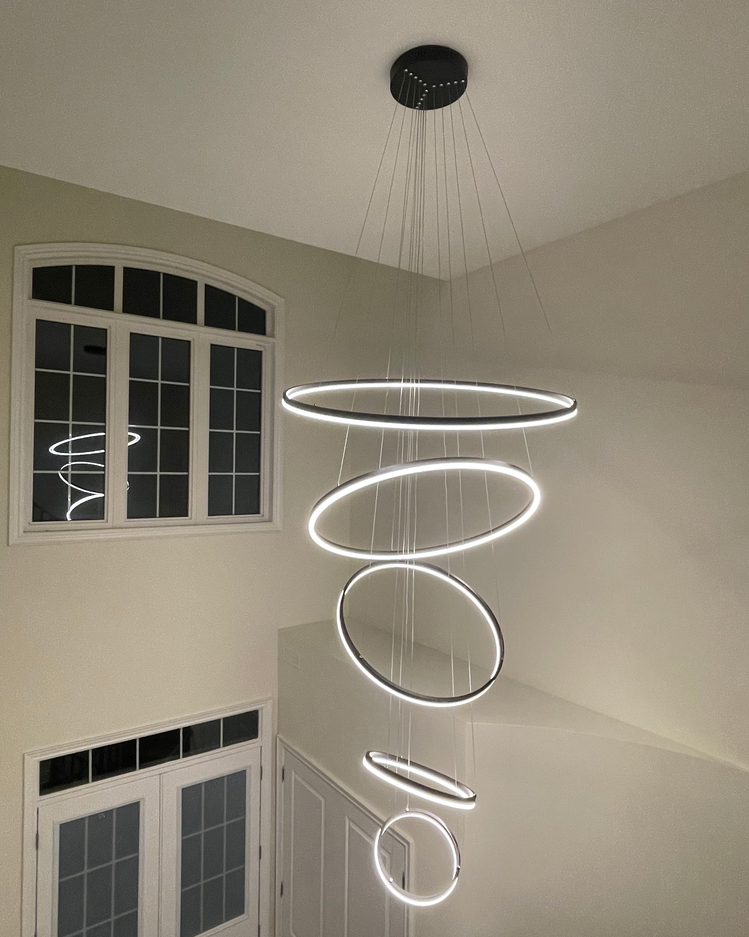 WOMO Lámparas Colgantes LED Anillos Escalonados-WM2159