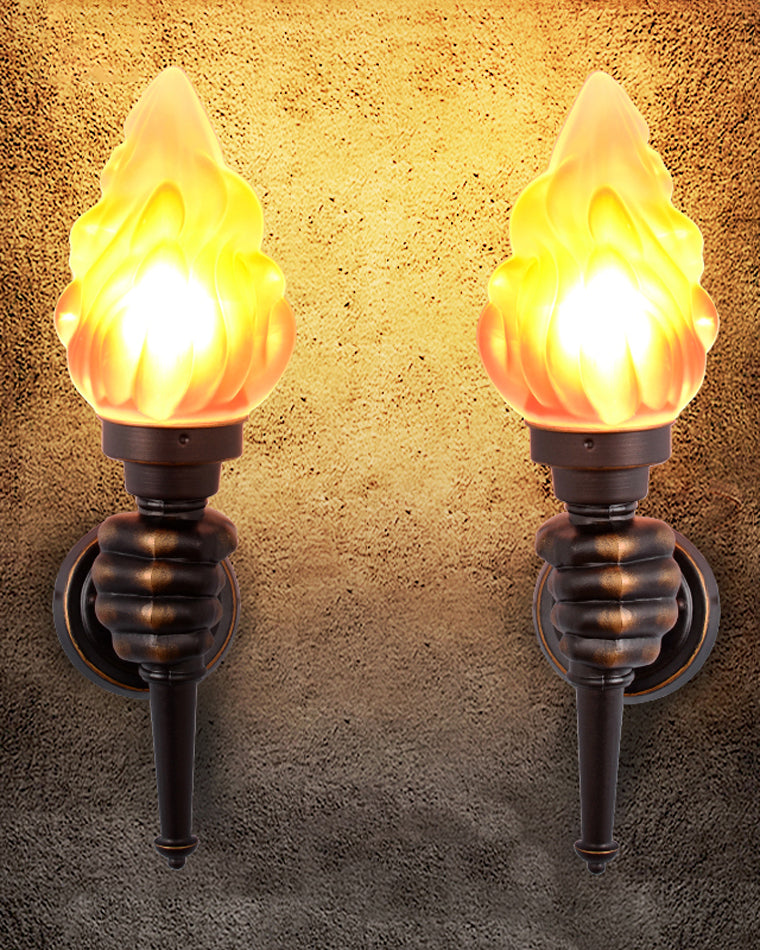 WOMO Lámpara de pared exterior Torch - WM9072