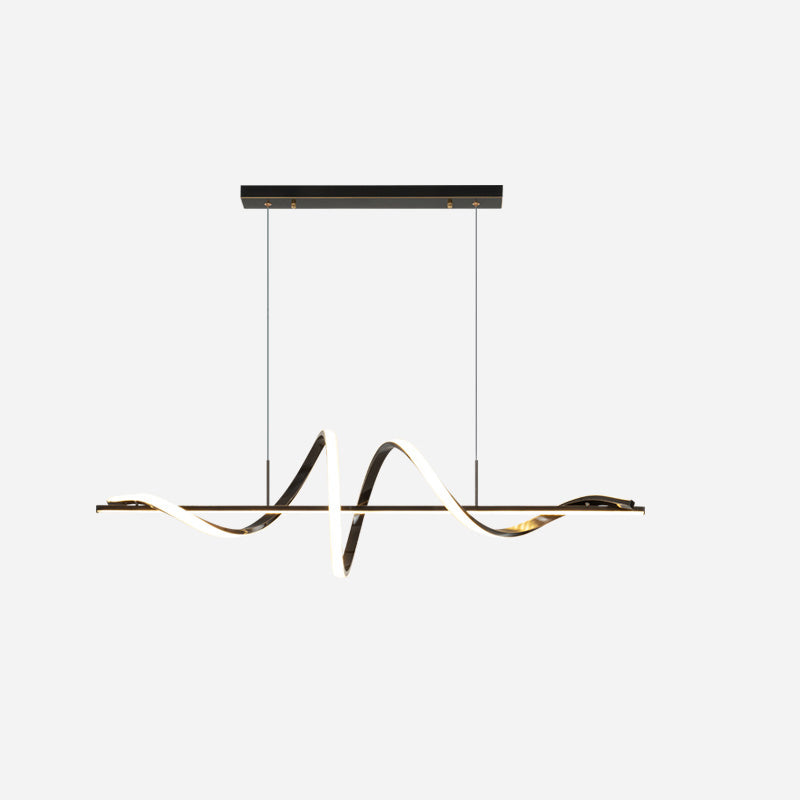 Lámpara colgante de cocina LED en espiral WOMO-WM2129