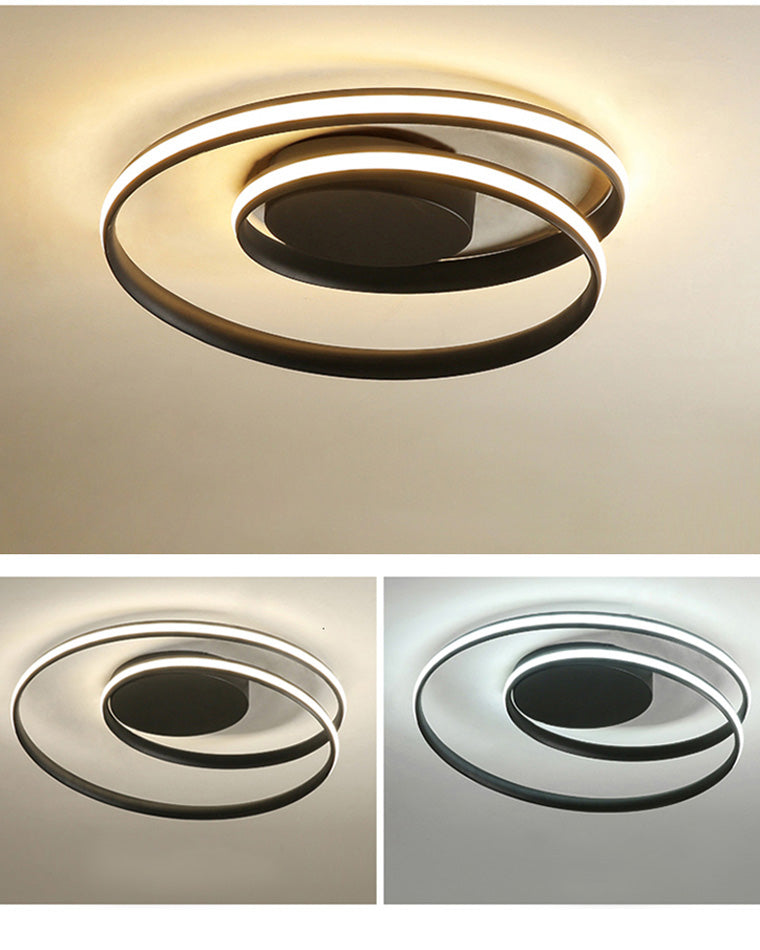 Lámpara de techo LED WOMO Swirl-WM1030