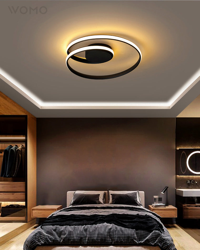 Lámpara de techo LED WOMO Swirl-WM1030