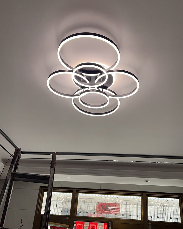 WOMO Lámpara de techo empotrada LED circular - WM1032