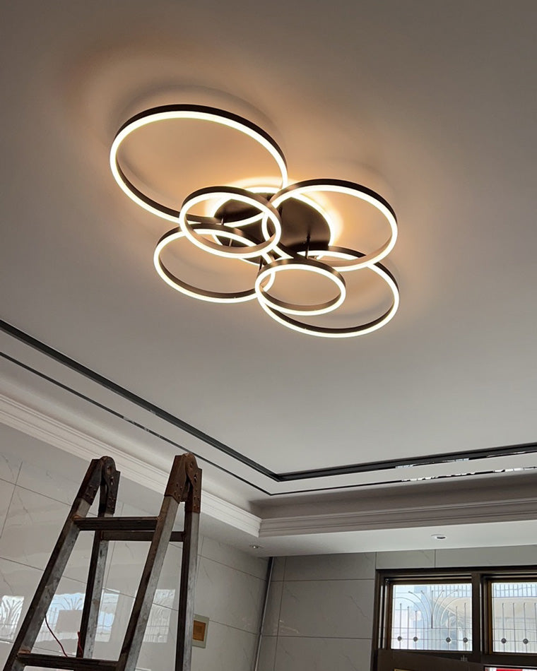 WOMO Lámpara de techo empotrada LED circular - WM1032