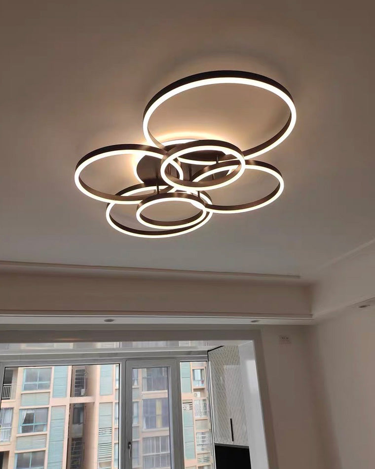 WOMO Lámpara de techo empotrada LED circular - WM1032