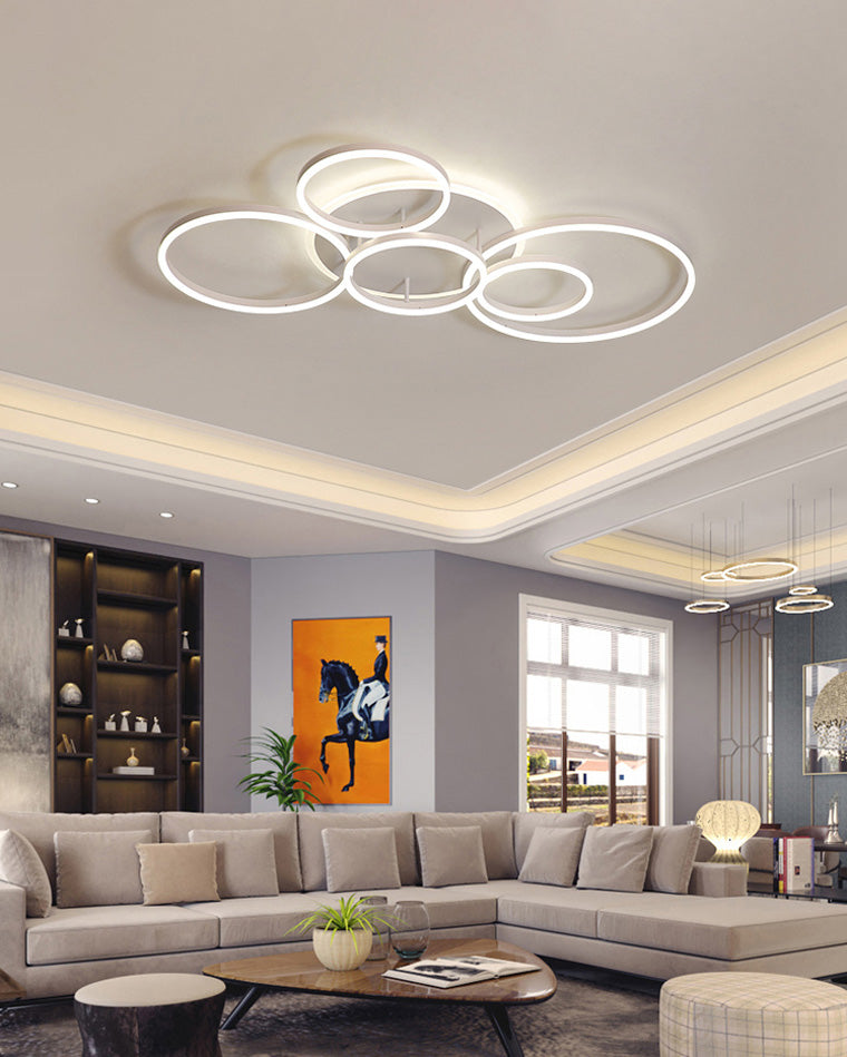WOMO Lámpara de techo empotrada LED circular - WM1032