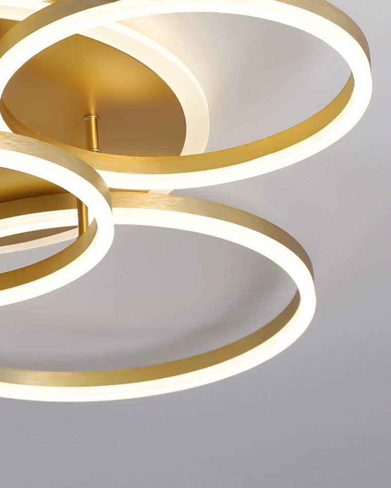 WOMO Lámpara de techo empotrada LED circular - WM1032