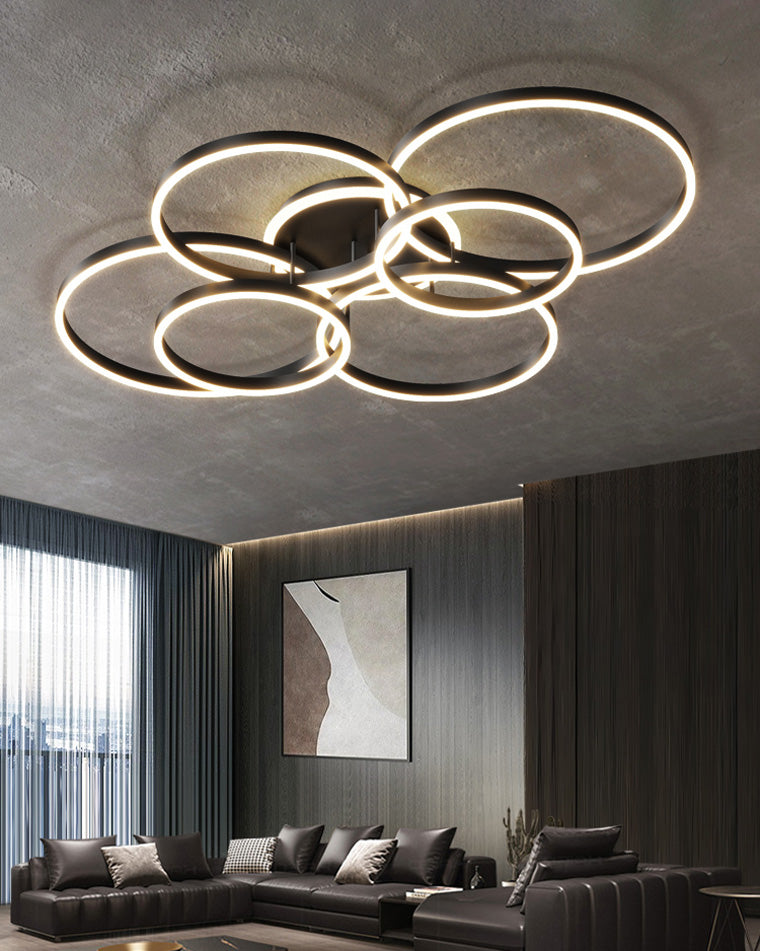 WOMO Lámpara de techo empotrada LED circular - WM1032