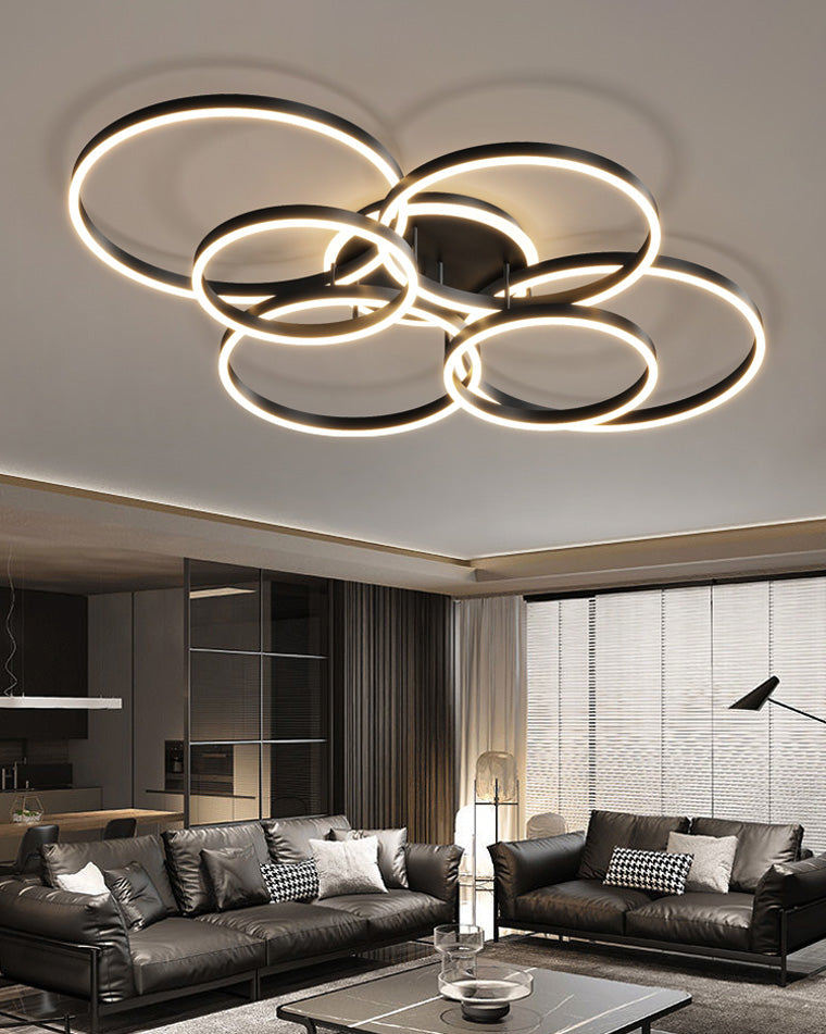 WOMO Lámpara de techo empotrada LED circular - WM1032