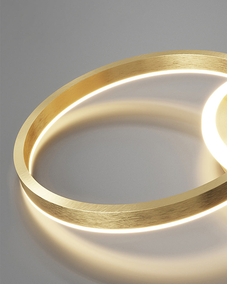 WOMO Lámpara de techo empotrada LED circular - WM1032