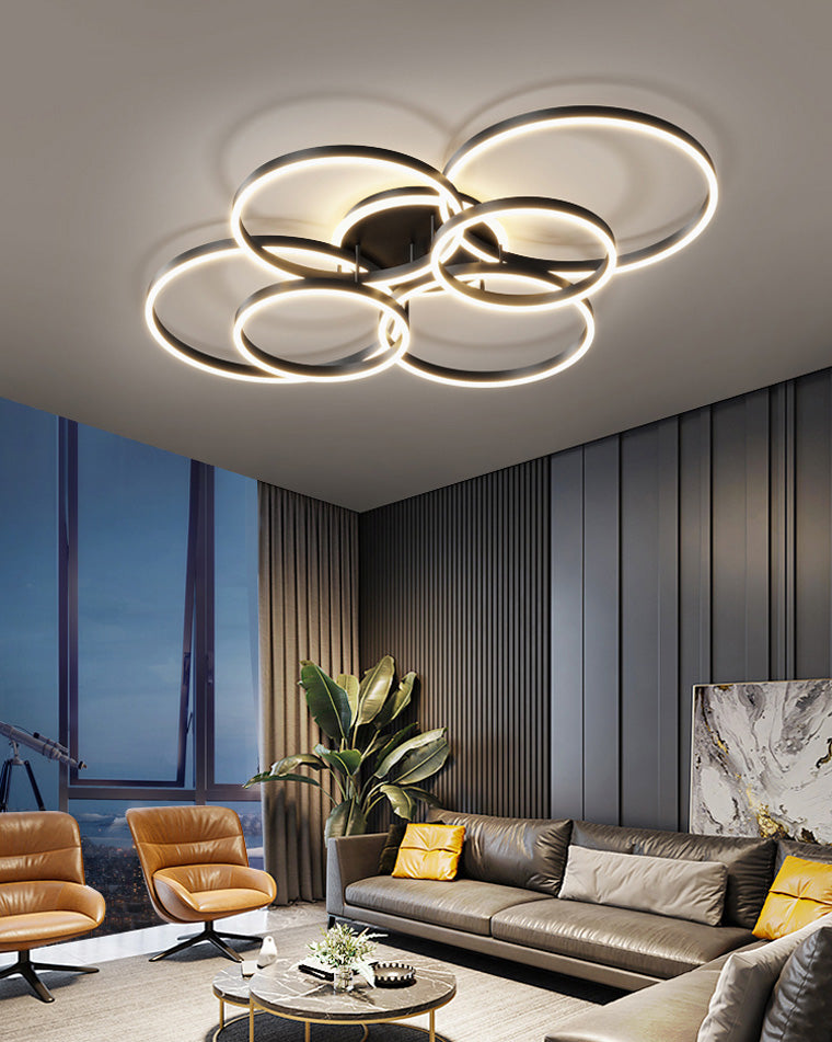 WOMO Lámpara de techo empotrada LED circular - WM1032
