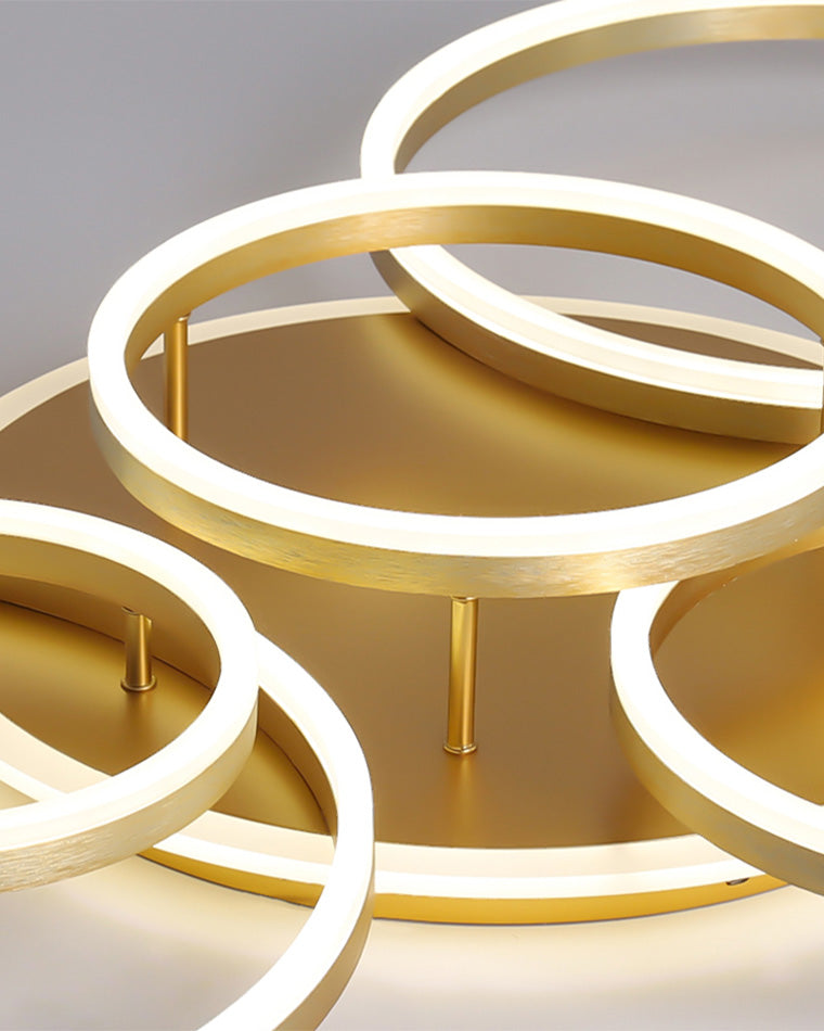 WOMO Lámpara de techo empotrada LED circular - WM1032