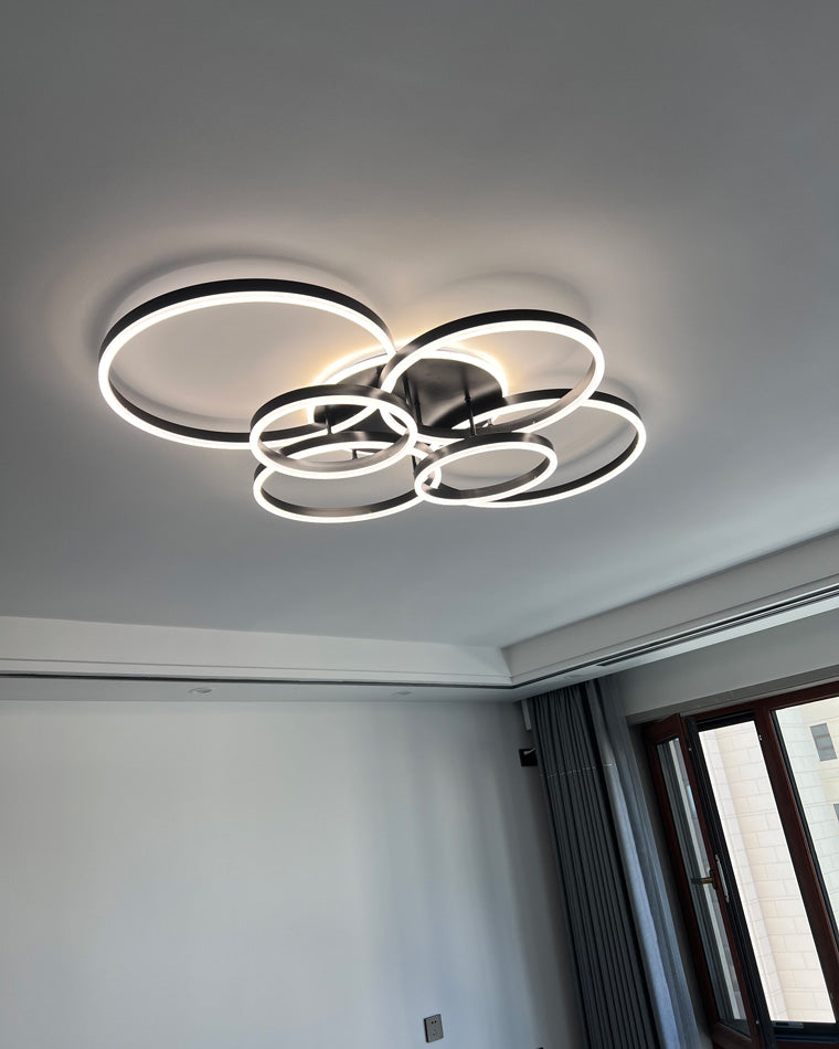 WOMO Lámpara de techo empotrada LED circular - WM1032