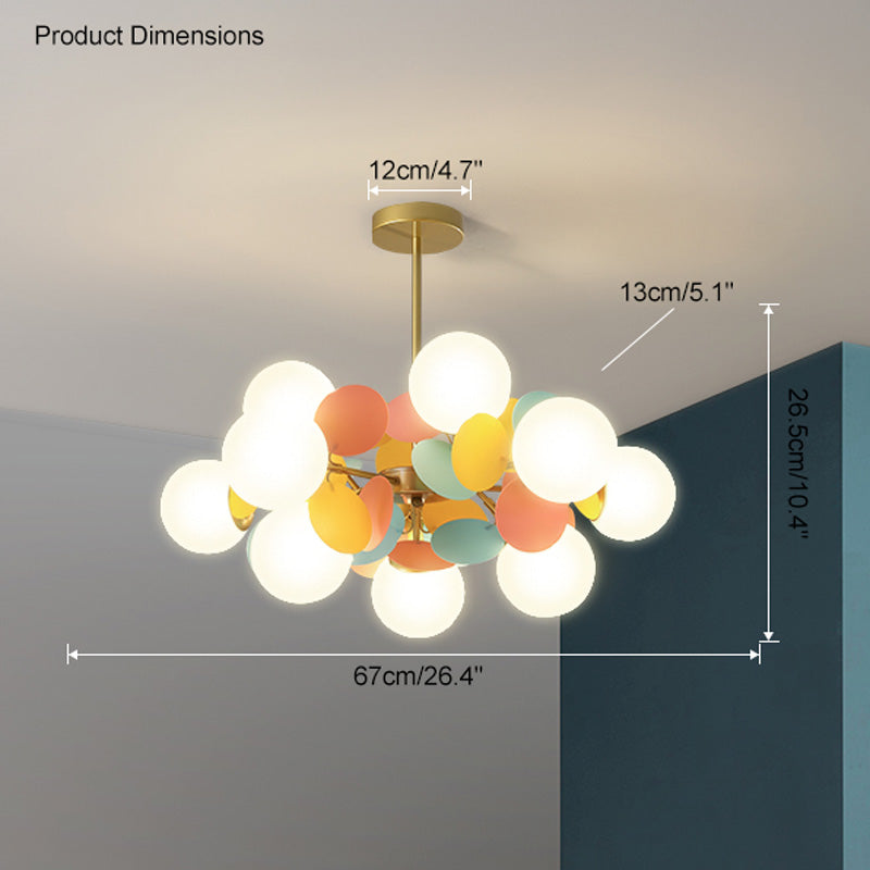WOMO Branching Bubbles Chandelier Pendant Lights-WM2044