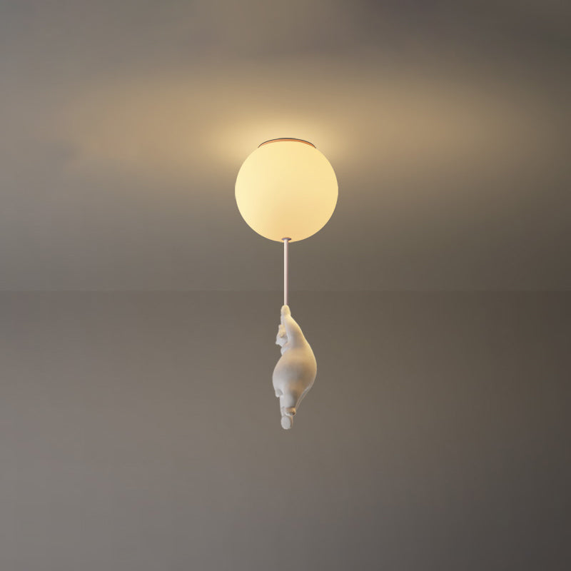 WOMO Bear Globe Ceiling Lamp - WM1123