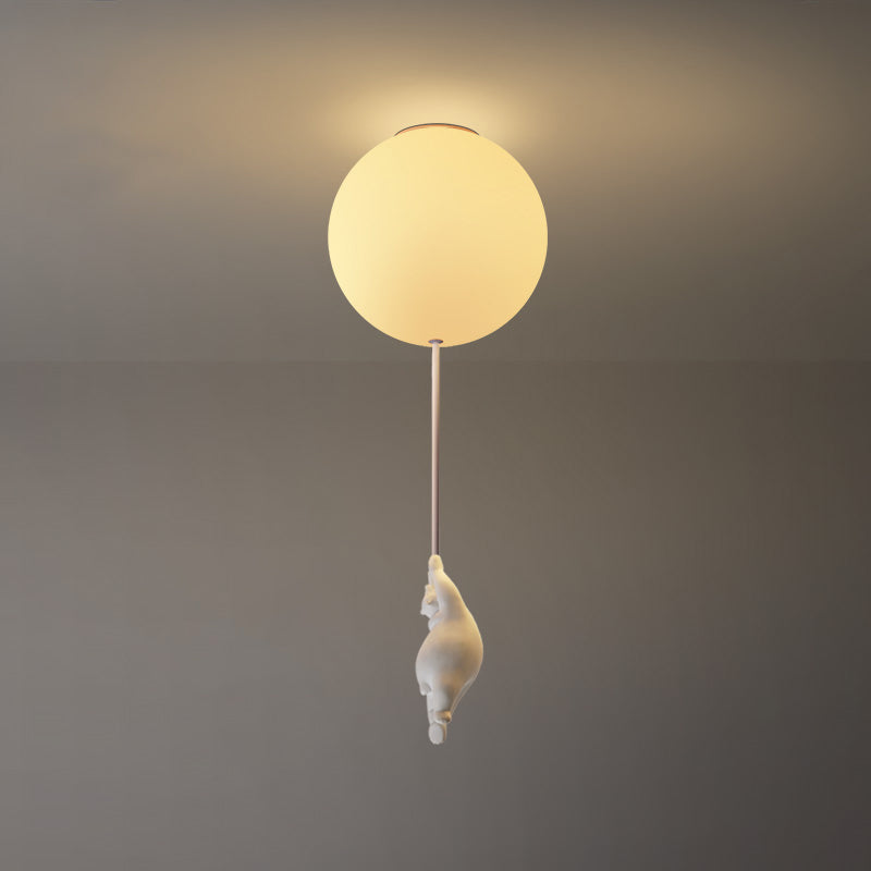 WOMO Bear Globe Ceiling Lamp - WM1123