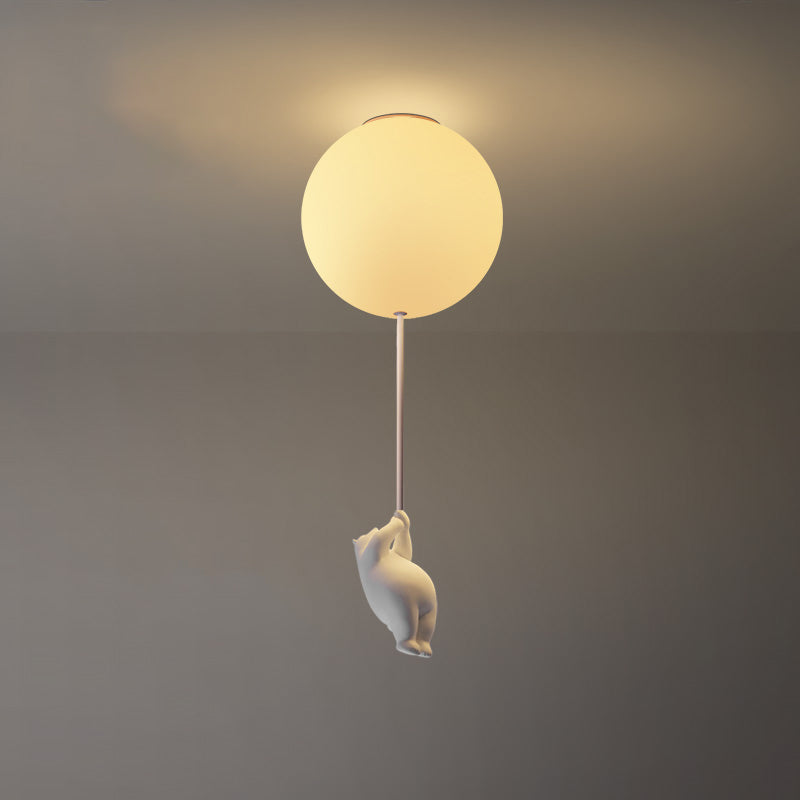 WOMO Bear Globe Ceiling Lamp - WM1123