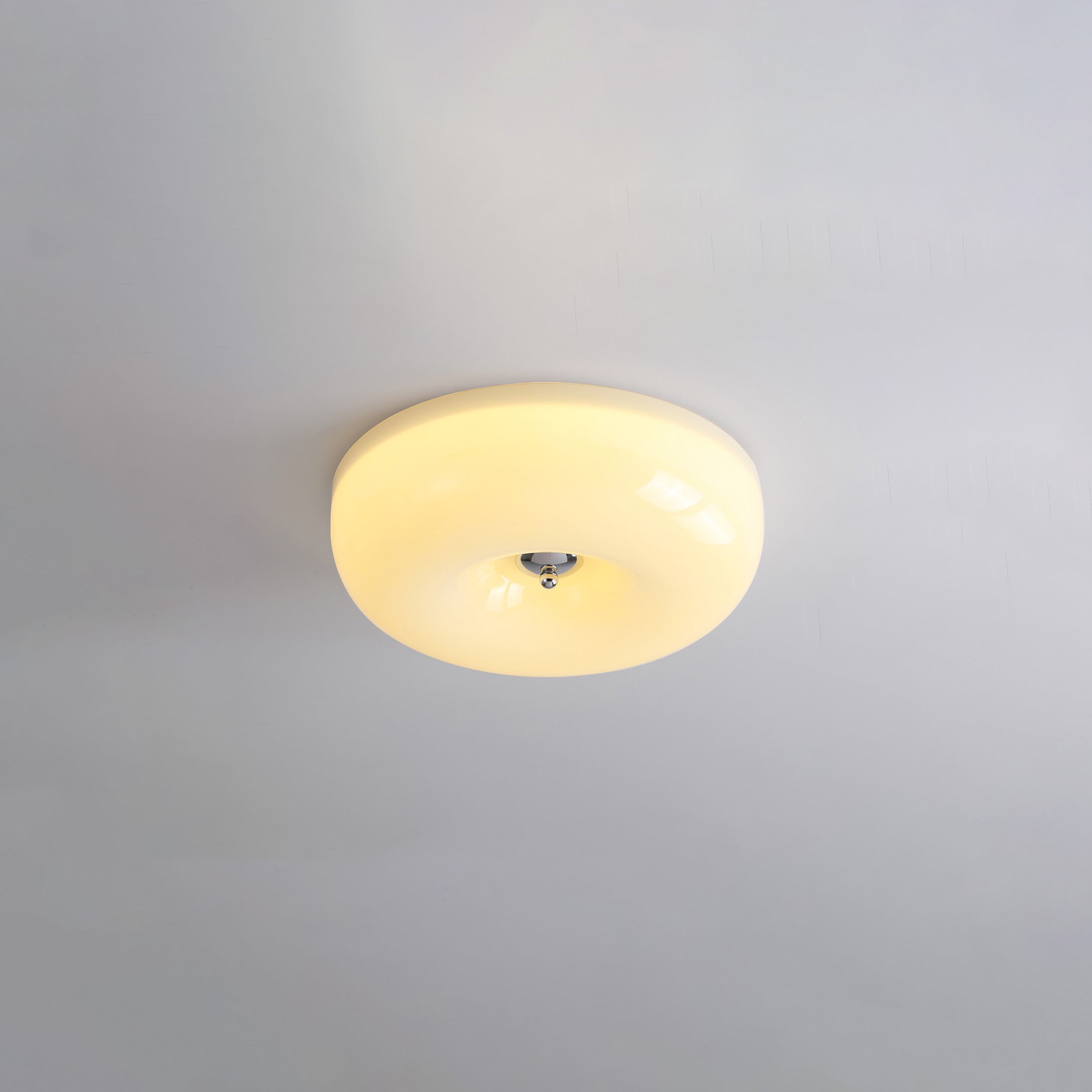 WOMO Round Milky Glass Ceiling Light - WM1134