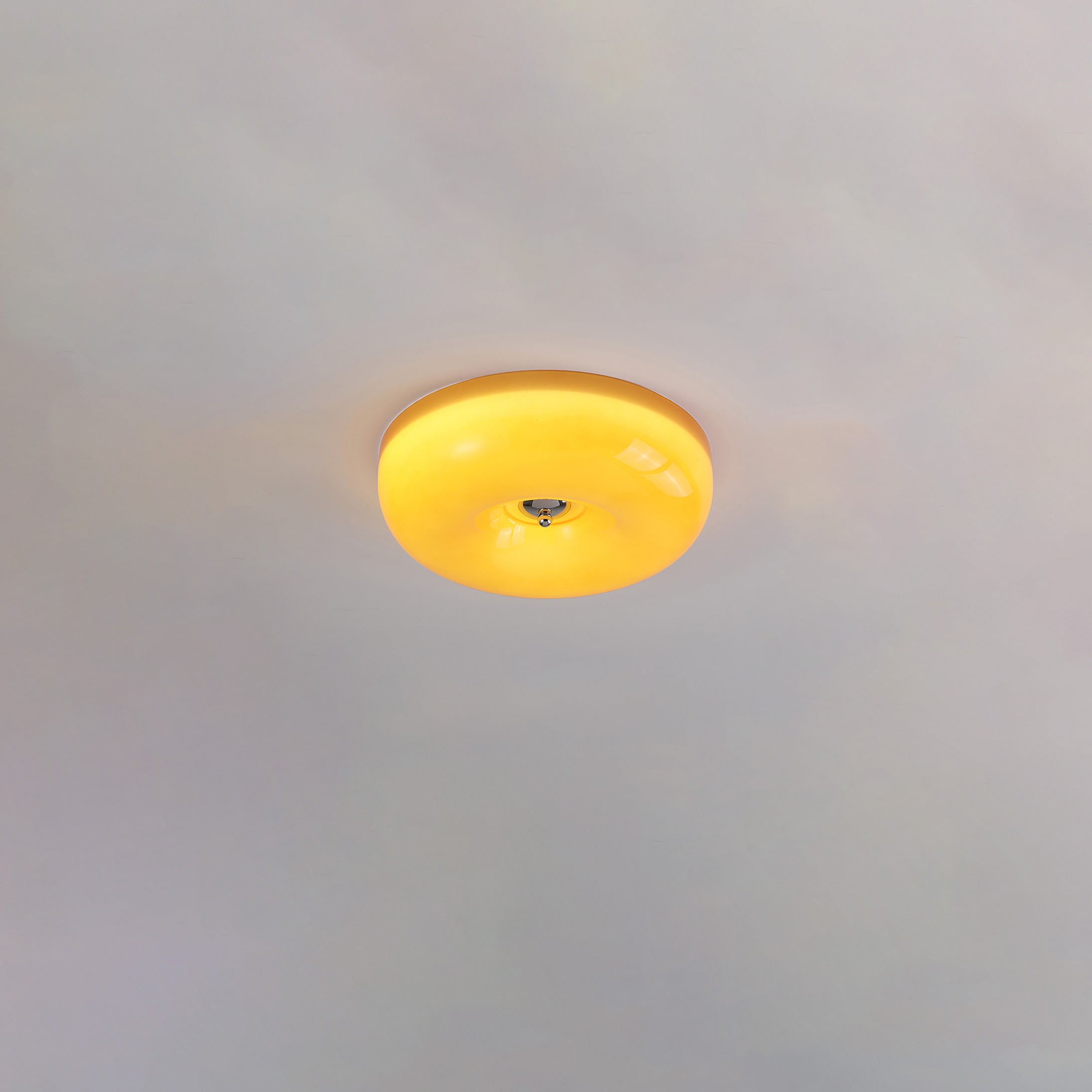 WOMO Round Milky Glass Ceiling Light - WM1134