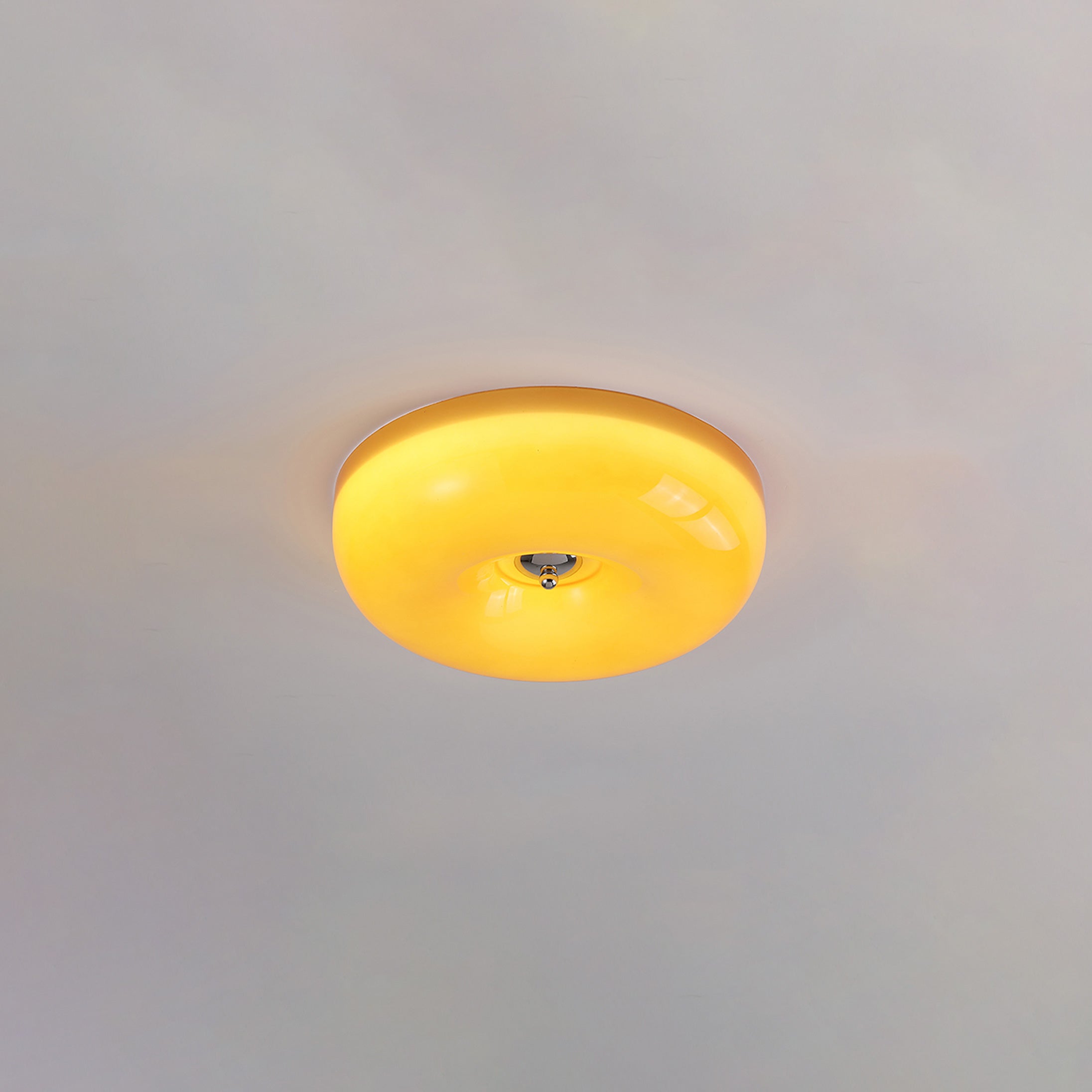 WOMO Round Milky Glass Ceiling Light - WM1134
