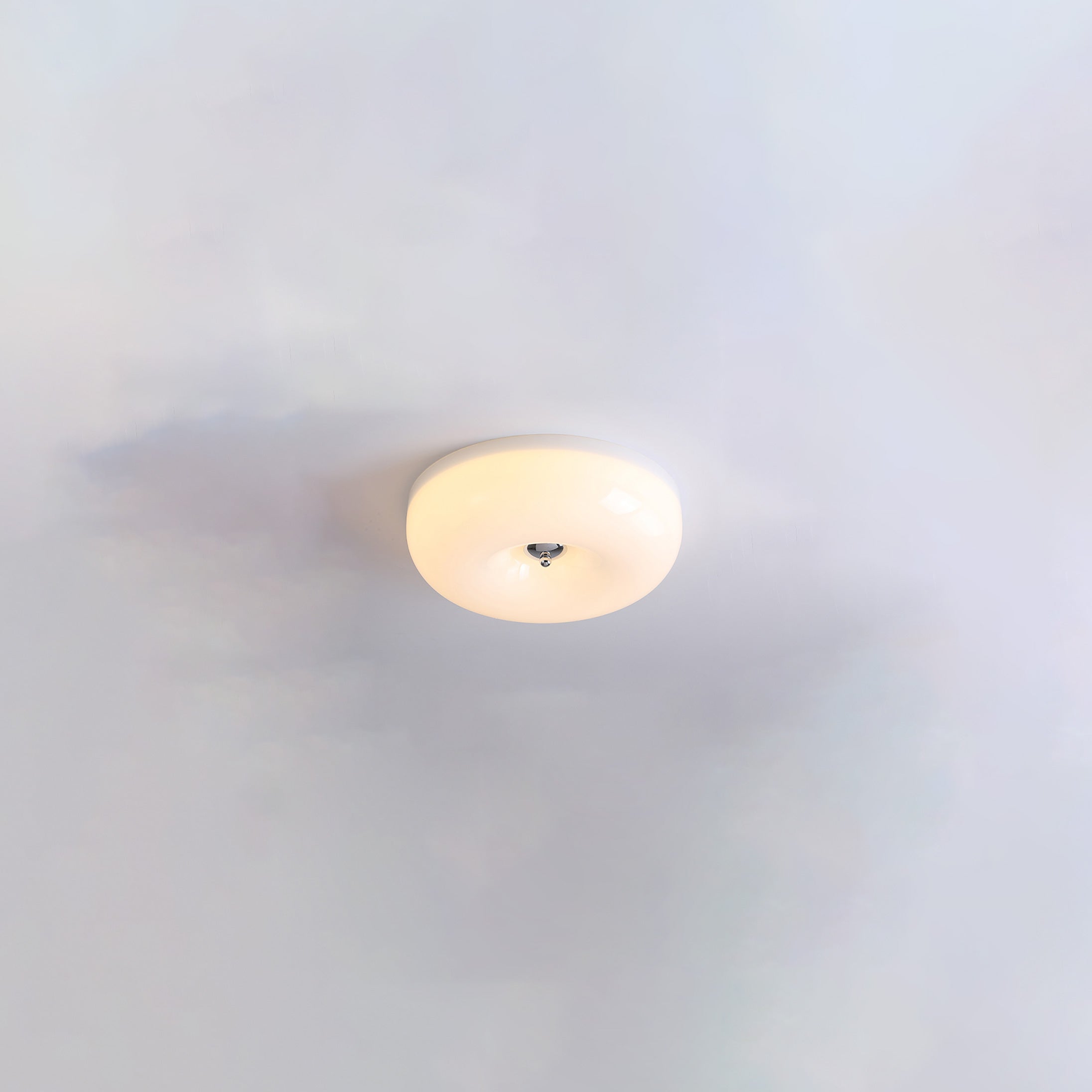WOMO Round Milky Glass Ceiling Light - WM1134