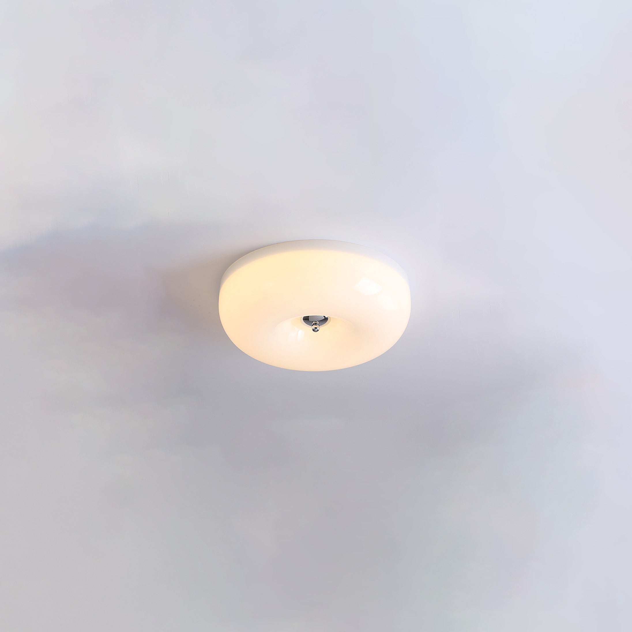 WOMO Round Milky Glass Ceiling Light - WM1134