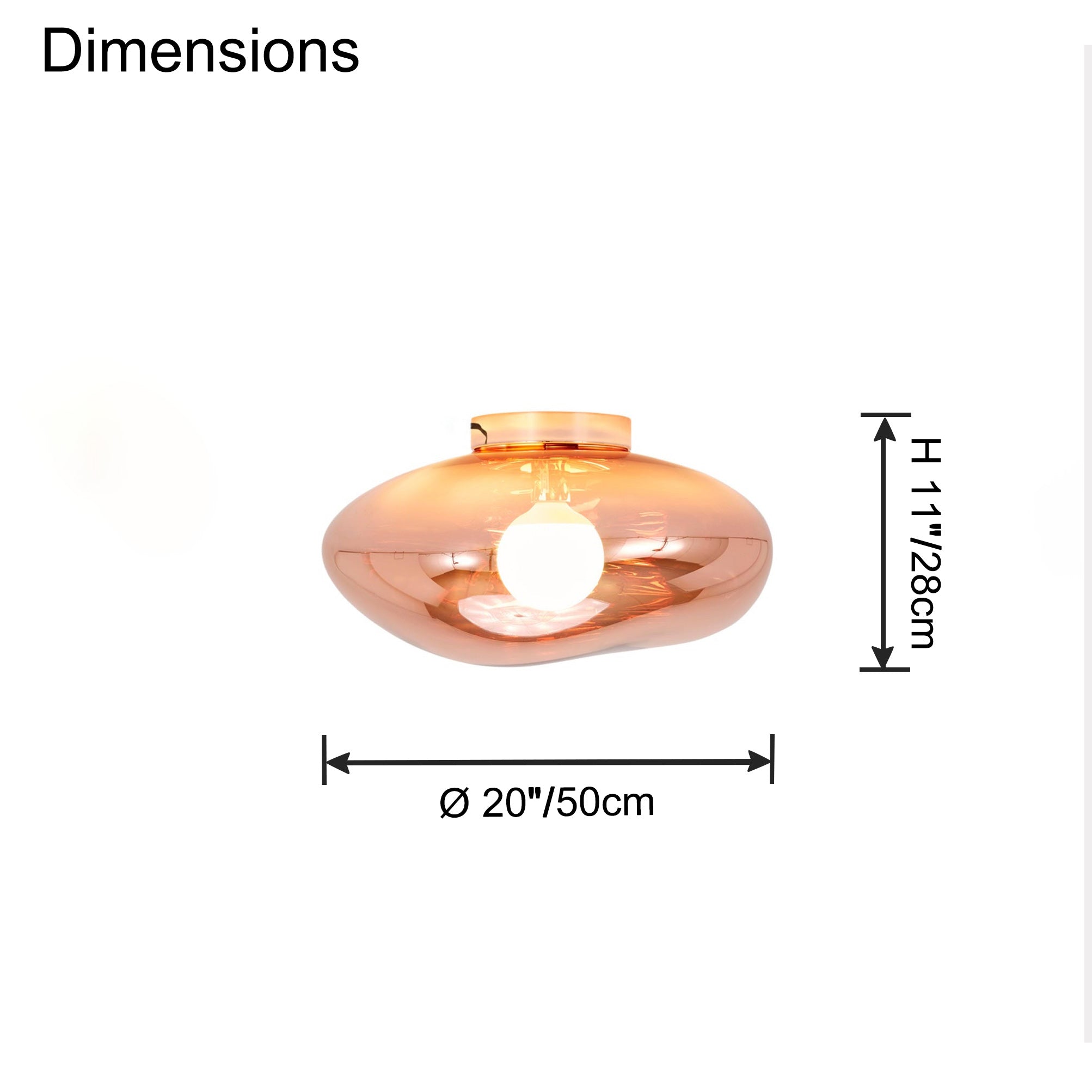 WOMO Melt Lava-WM1135 Ceiling Lamp