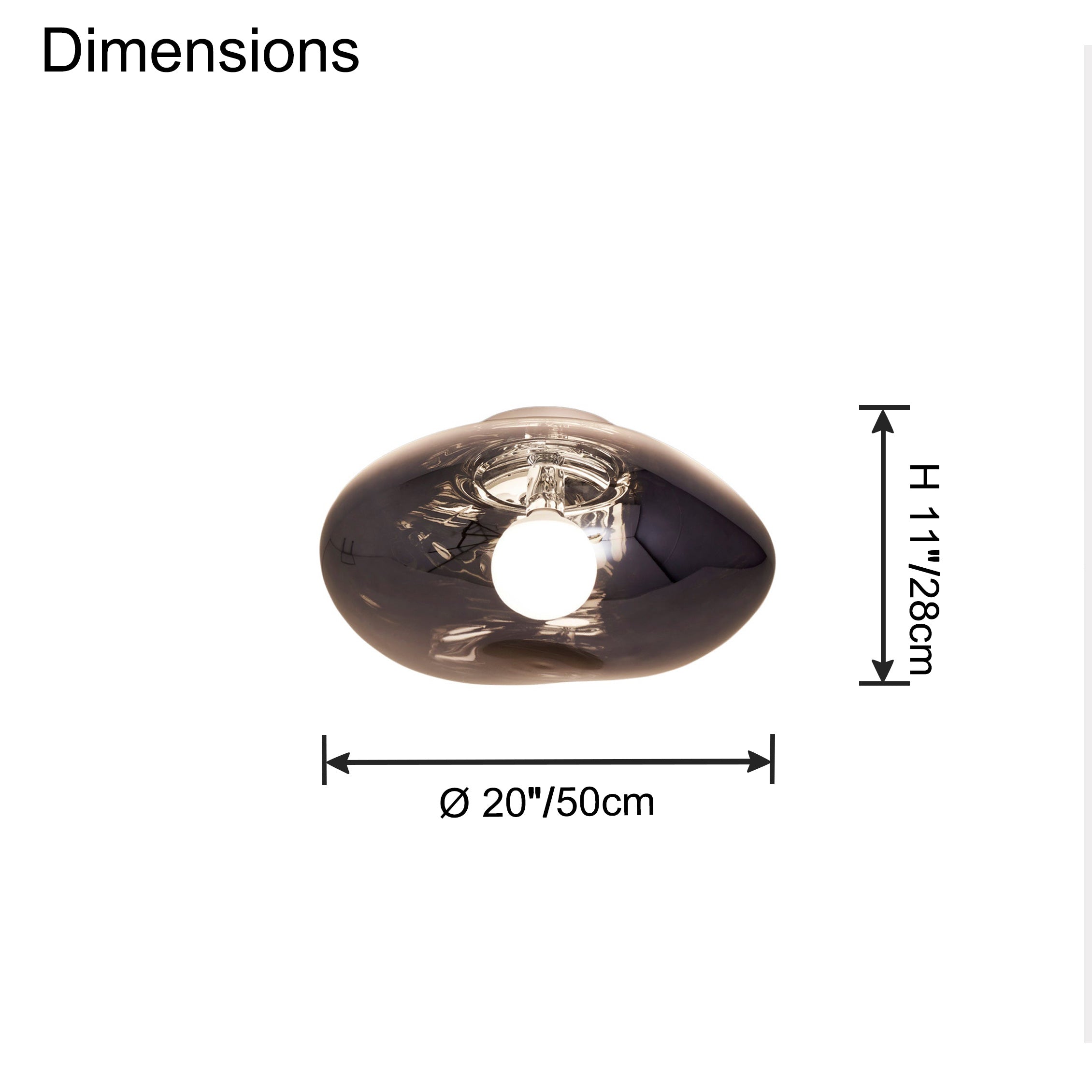 WOMO Melt Lava-WM1135 Ceiling Lamp