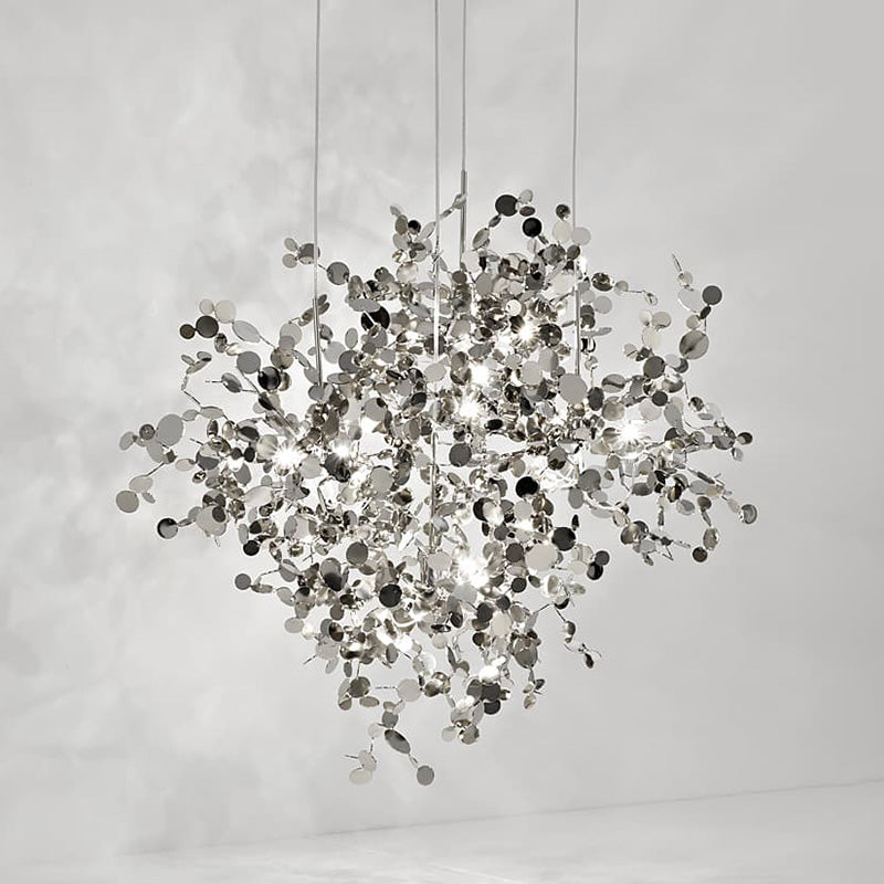 WOMO Multiple Hanging Lamps Cloud Silver/Gold-WM2042