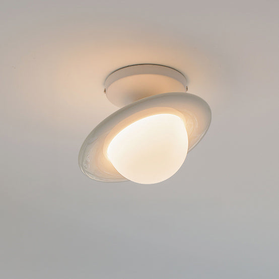 WOMO Colorful Globe Semi-Flush Mount Ceiling Light - WM1205