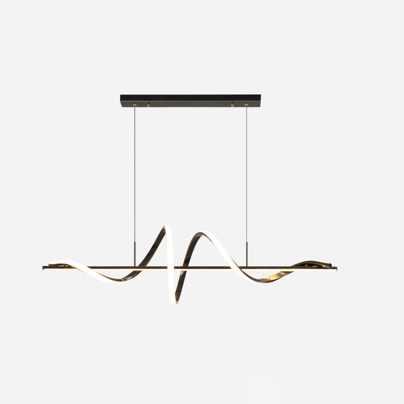 Lámpara colgante de cocina LED en espiral WOMO-WM2129