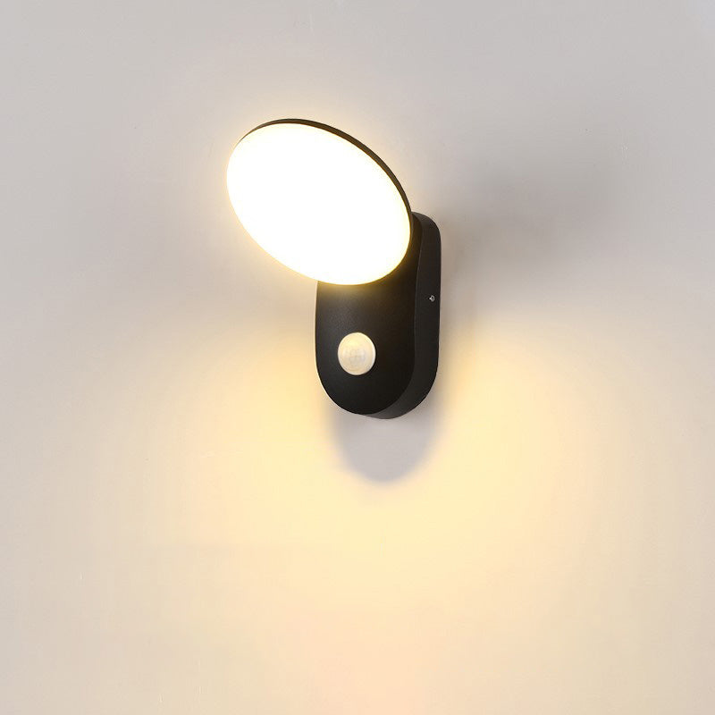 Lámpara de pared exterior con detector de movimiento WOMO-WM9085