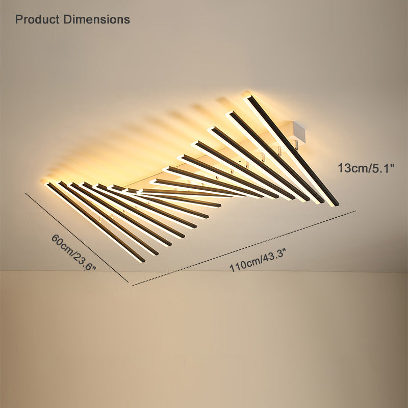 WOMO WM1106 Dimmable LED Bar Pendant Light