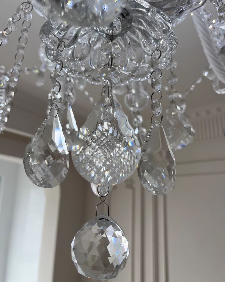 WOMO Victorian Crystal Prism Hanging Lamps - WM2340