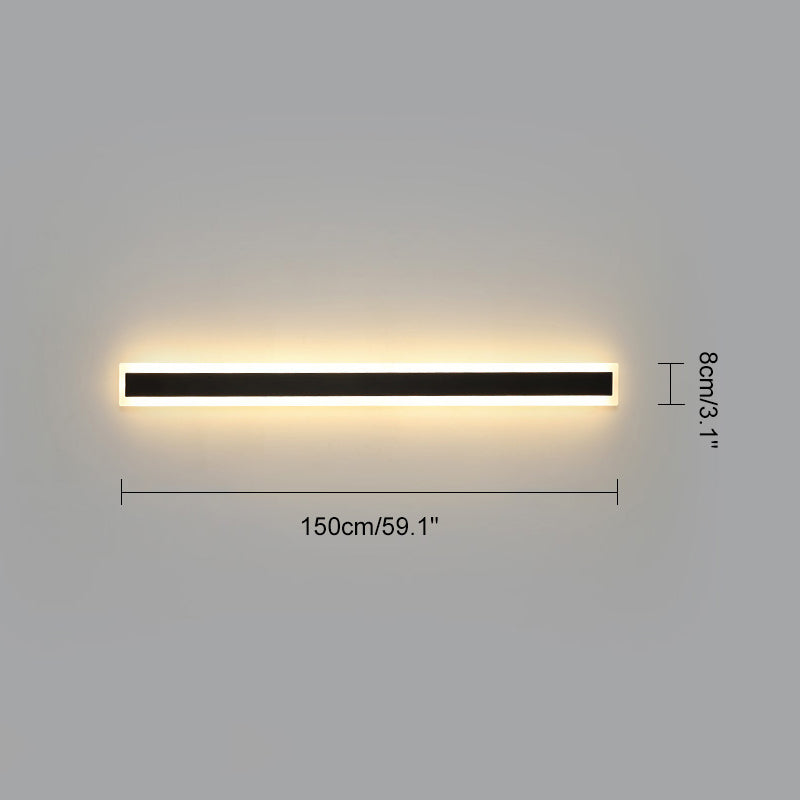 WOMO Aplique lineal de pared para exterior -WM9001