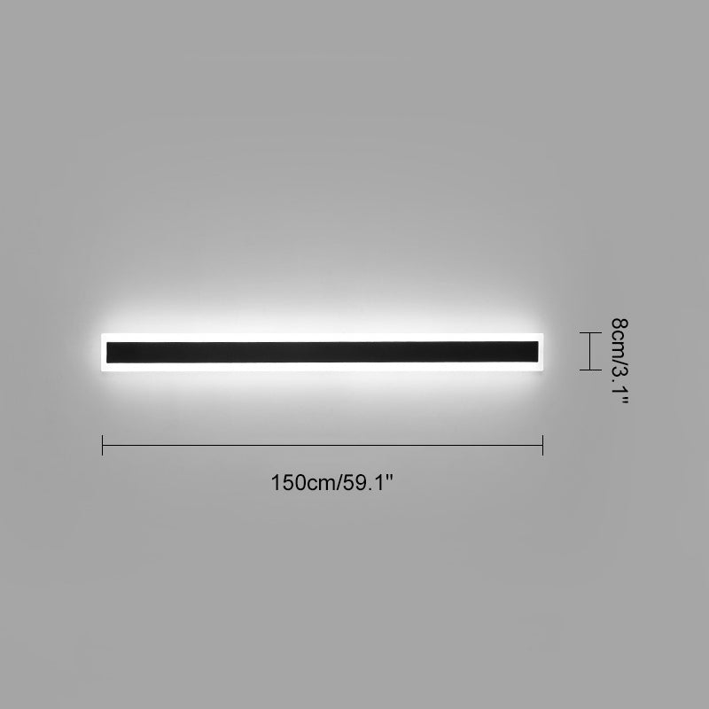 WOMO Aplique lineal de pared para exterior -WM9001