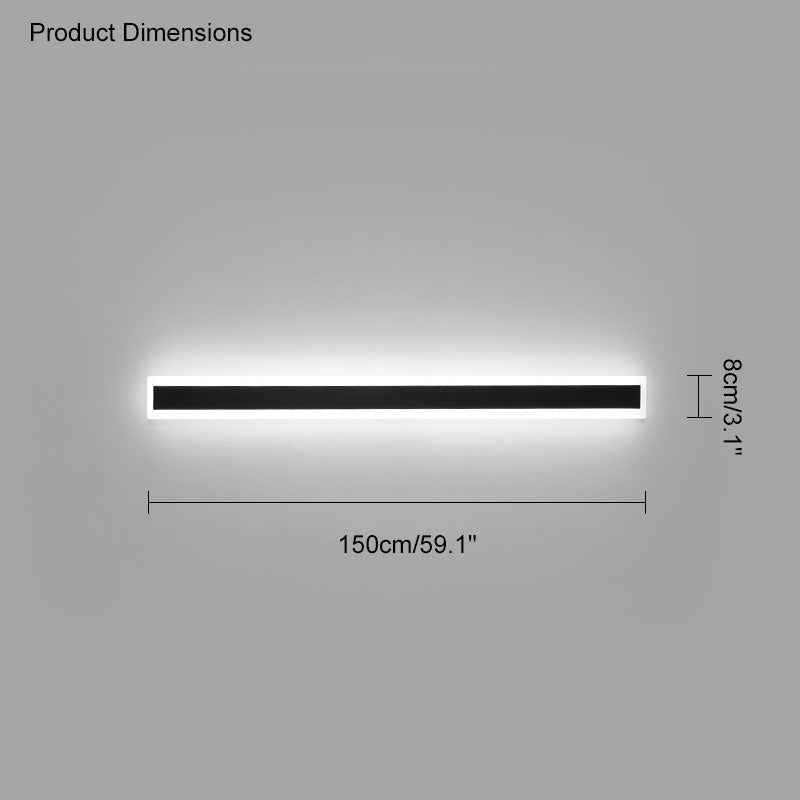 WOMO Aplique lineal de pared para exterior -WM9001