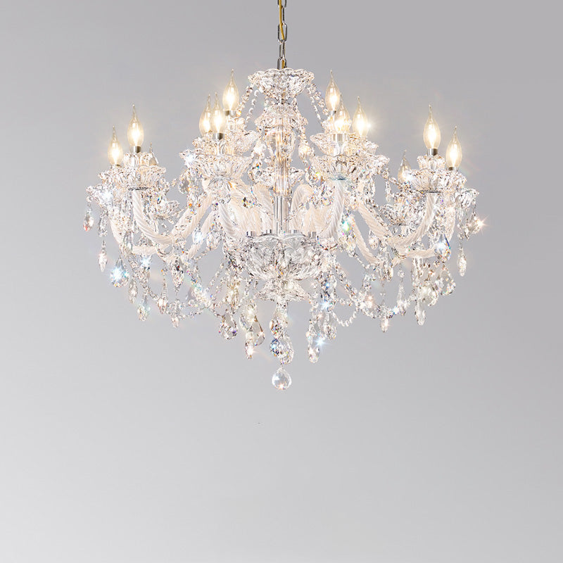 WOMO Victorian Crystal Prism Hanging Lamps - WM2340