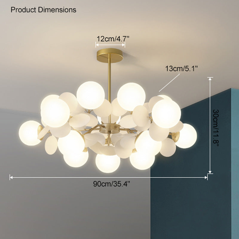 WOMO Branching Bubbles Chandelier Pendant Lights-WM2044