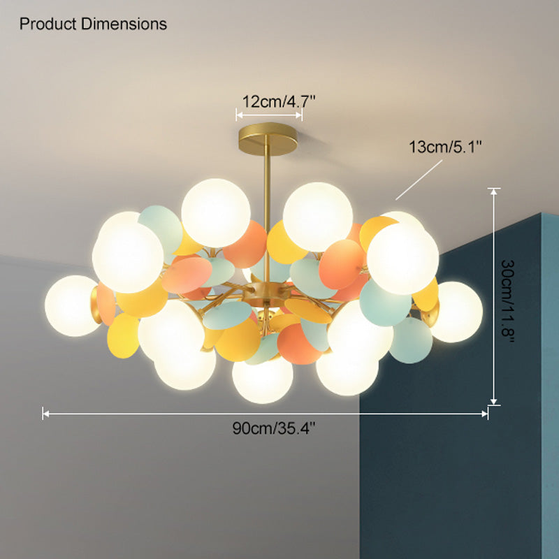 WOMO Branching Bubbles Chandelier Pendant Lights-WM2044