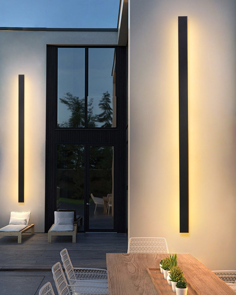 WOMO Aplique lineal de pared para exterior WM9000