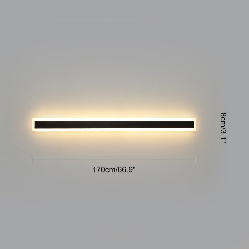WOMO Aplique lineal de pared para exterior -WM9001