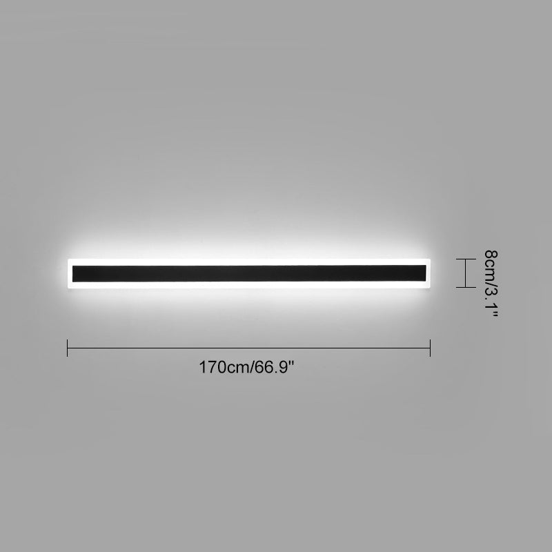 WOMO Aplique lineal de pared para exterior -WM9001