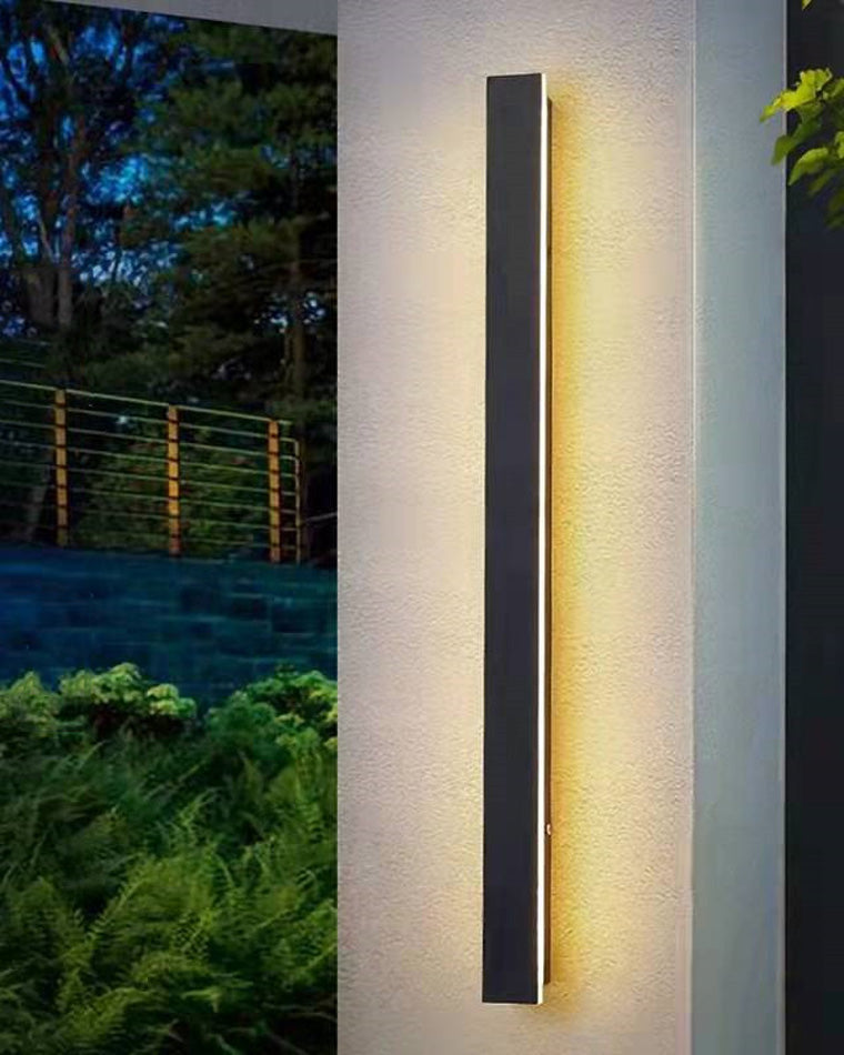 WOMO Aplique lineal de pared para exterior WM9000