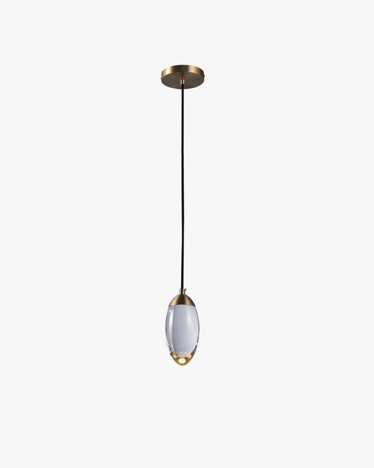 Lámpara colgante WOMO Crystal Raindrop-WM2732