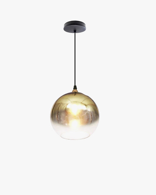 WOMO Lámpara colgante con forma de globo de cristal de colores - WM2500