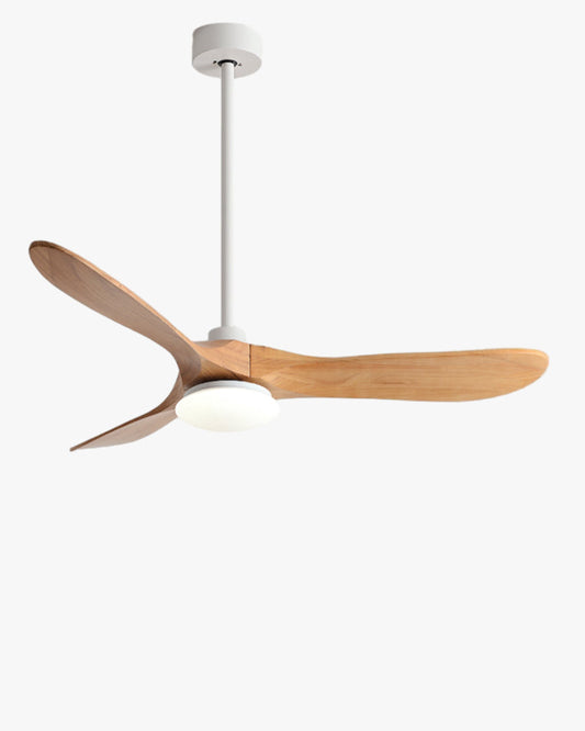 WOMO Ventiladores de techo con luz de Madera con Hélice - WM5008