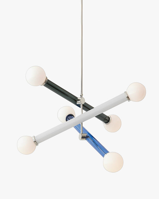 Lámpara de araña WOMO Colorful Sputnik Globe-WM2670