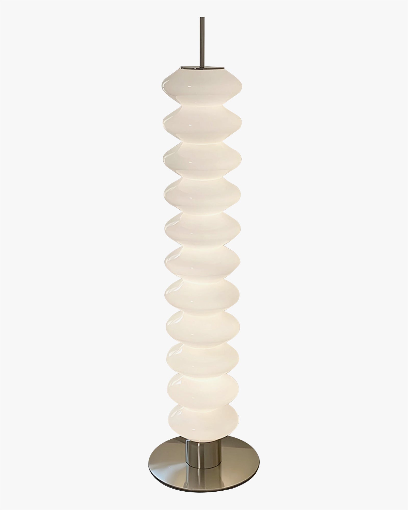WOMO Stacked Crystal Ball Floor Lamp - WM7127