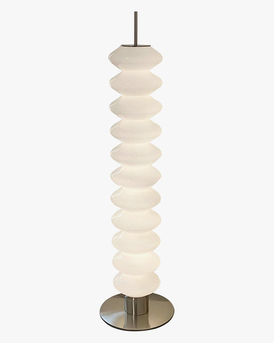 WOMO Lámpara de pie con bolas de cristal apiladas - WM7127