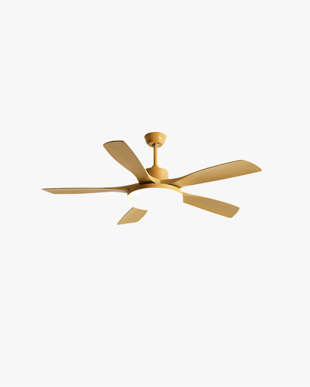 WOMO Ventiladores de techo con luz Escandinava con 5 Aspas - WM5125